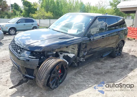 2021 Land Rover Range Rover Sport Hst Mhev из США, поврежденный, VIN SALWS2RU5MA760519